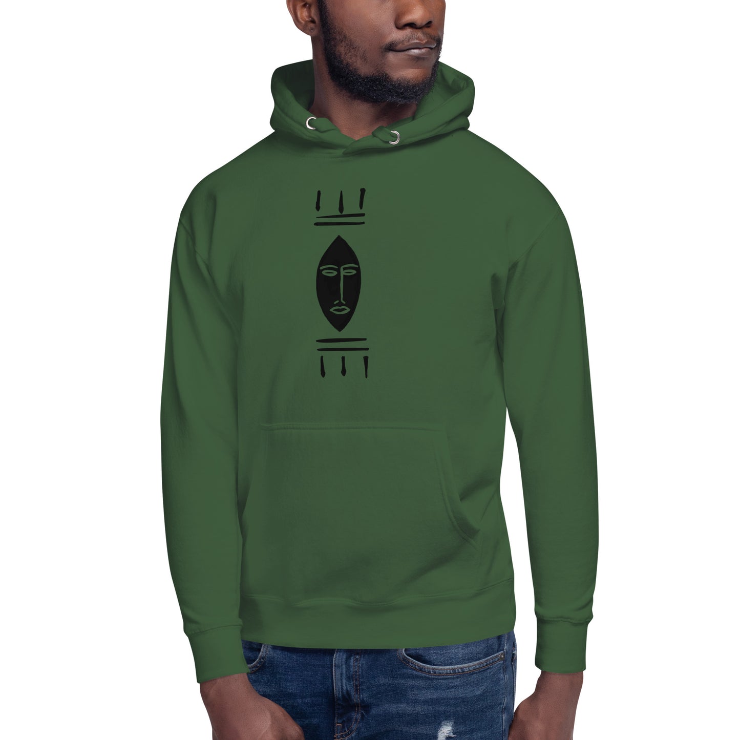 Tribal Mask Unisex Hoodie