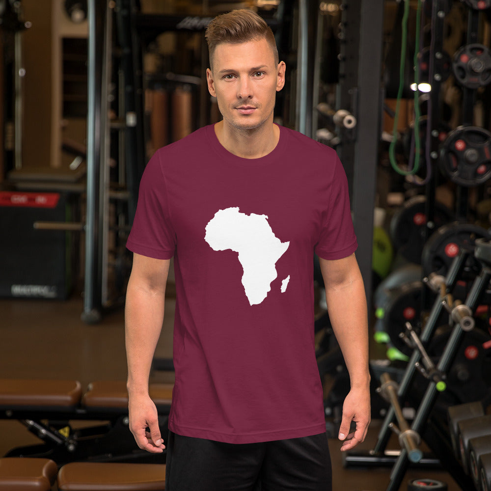 Africa map Unisex t-shirt