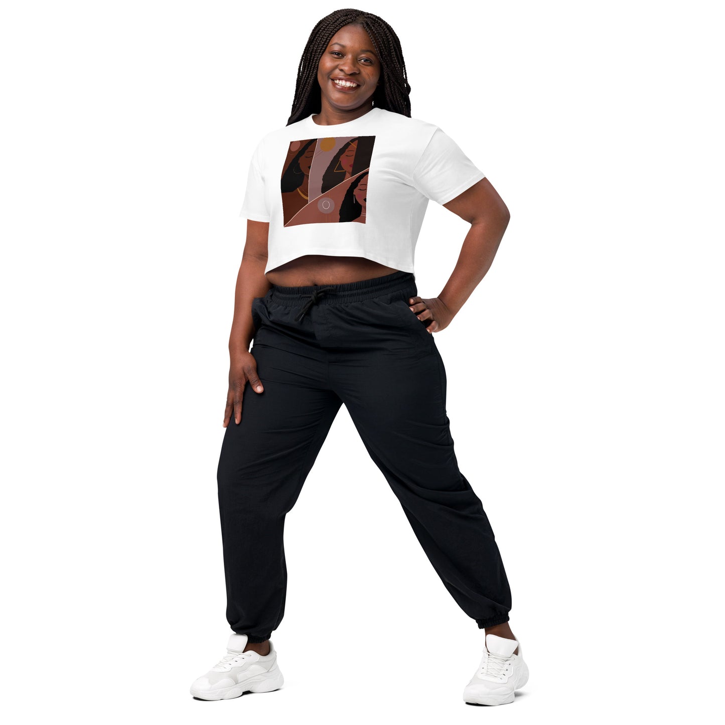 African ethnic Women’s crop top