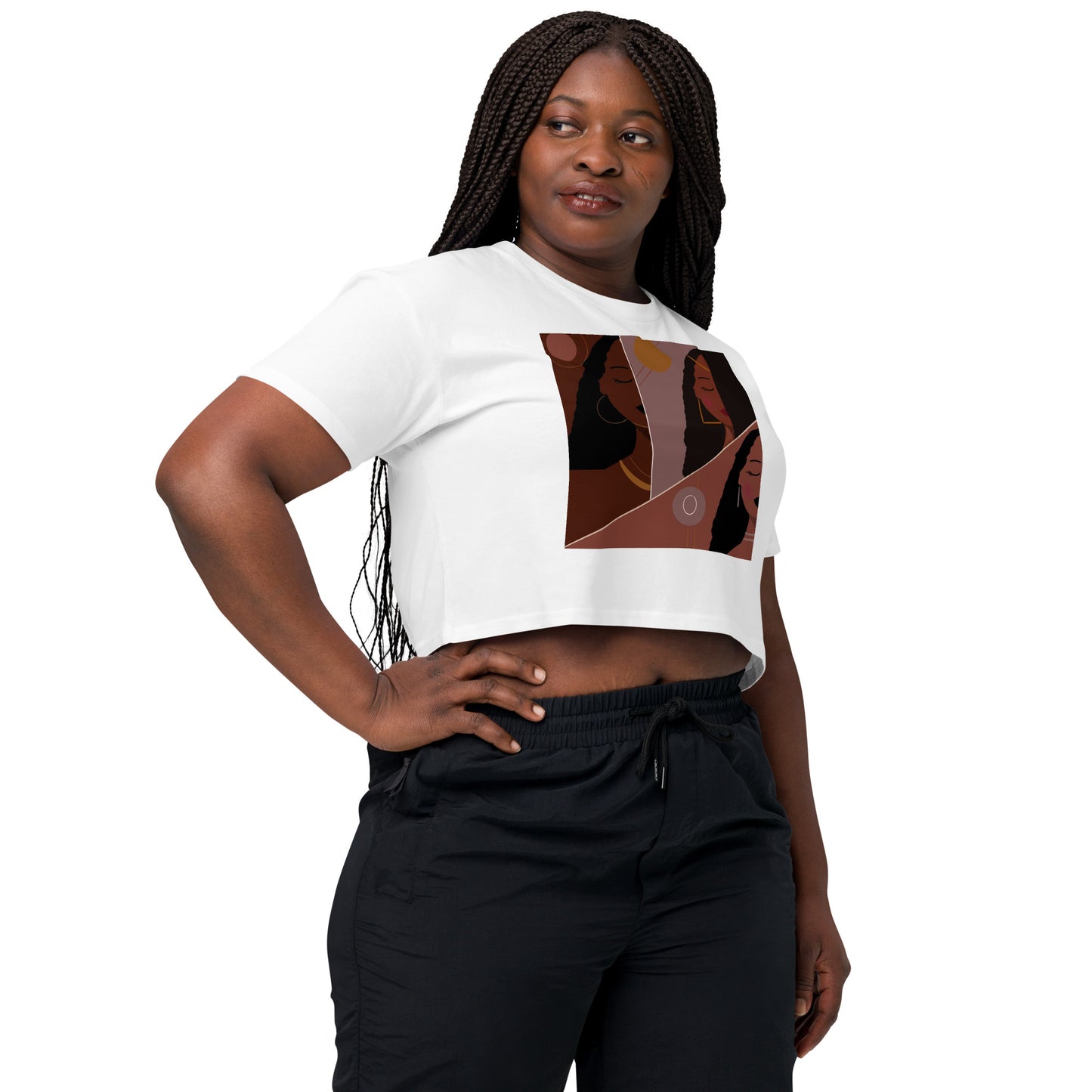 African ethnic Women’s crop top