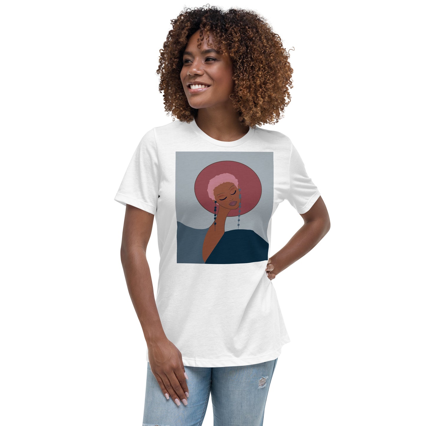 Moonlight mood Women's Relaxed T-Shirt